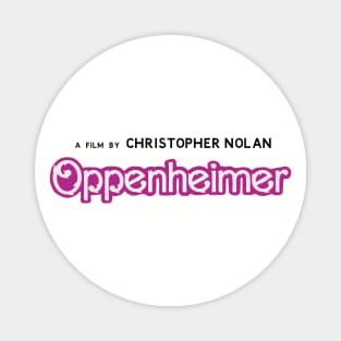 Oppenheimer Barbie Magnet